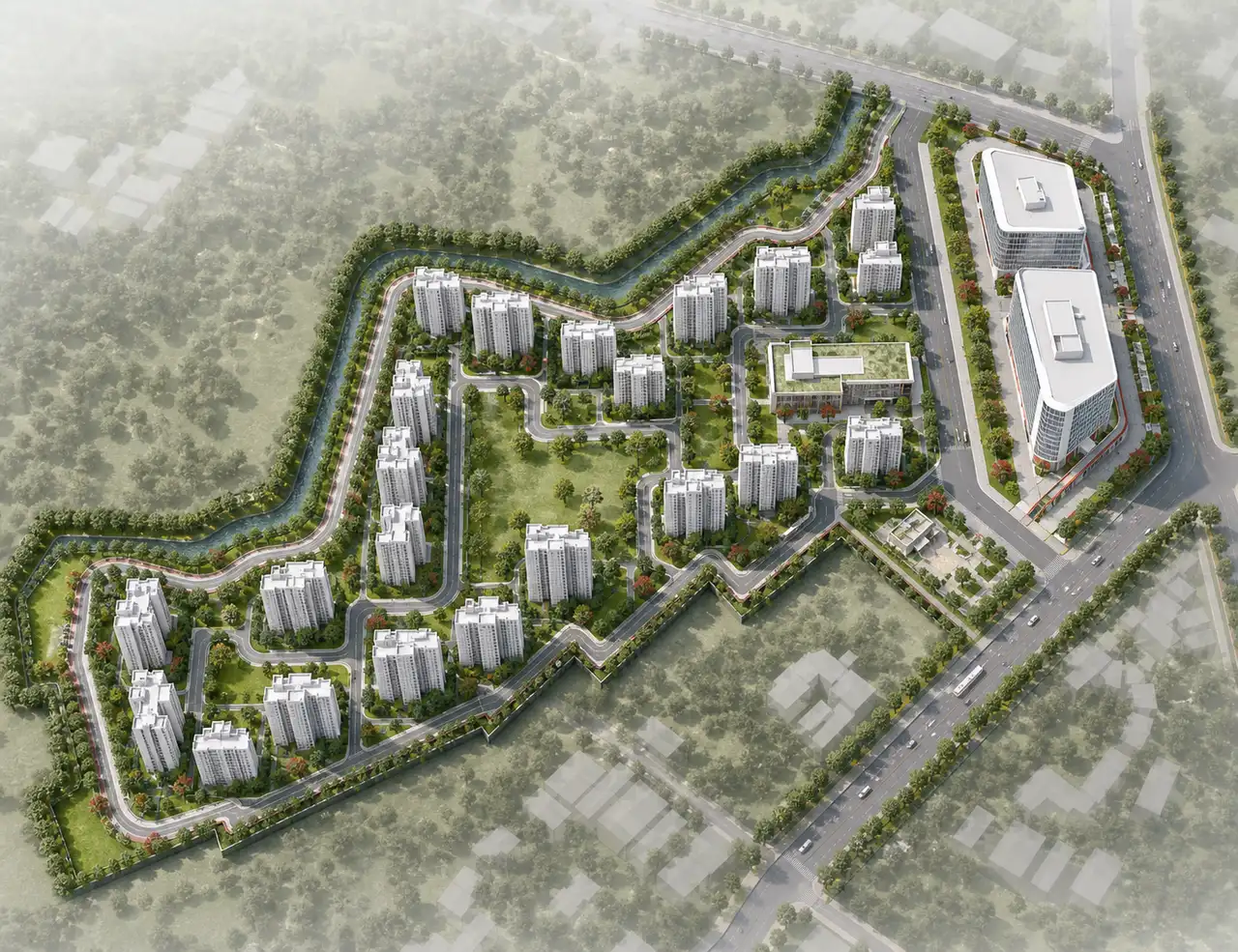 My Home Hoskote master plan image